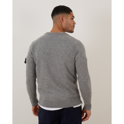 Stone Island Wool Cardigan Grey