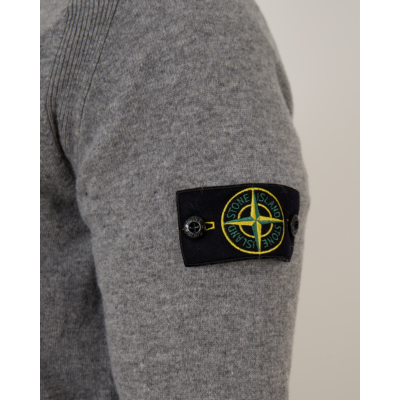 Stone Island Wool Cardigan Grey