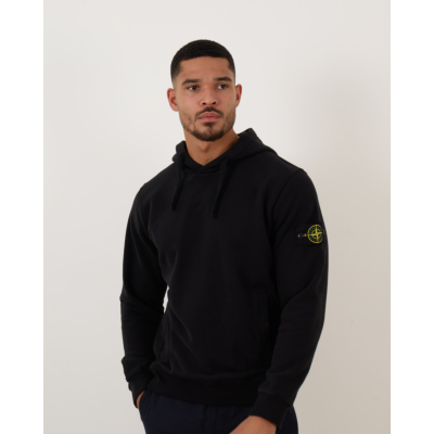 Stone Island Hooded Sweatshirt Black