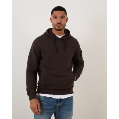 Stone Island Hooded Sweatshirt 6100029 Lead Grey