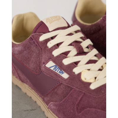 Autry Windspin Suede Sneaker Amarone