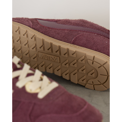 Autry Windspin Suede Sneaker Amarone