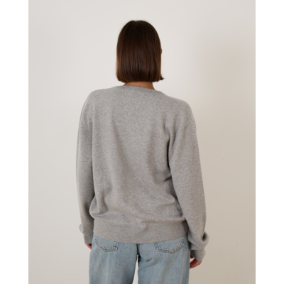 Extreme Cashmere N°424 Jacob Sweater Grey