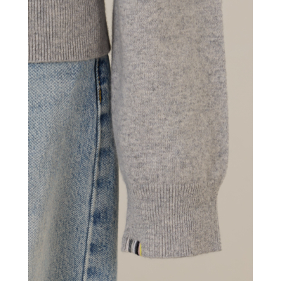 Extreme Cashmere N°424 Jacob Sweater Grey