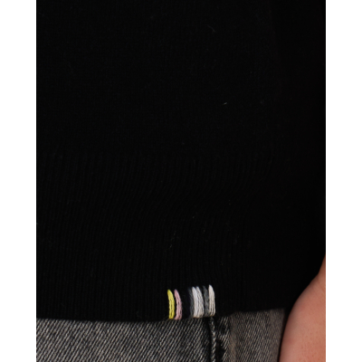 Extreme Cashmere N°423 Lord Sleeveless Pullover Raven