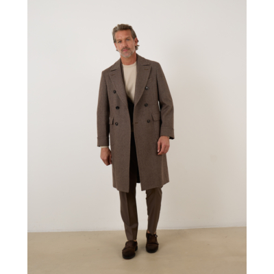 De Petrillo Single breasted Posillipo Suit Brown