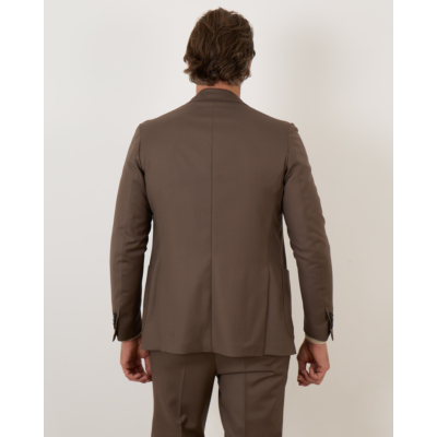 De Petrillo Single breasted Posillipo Suit Brown