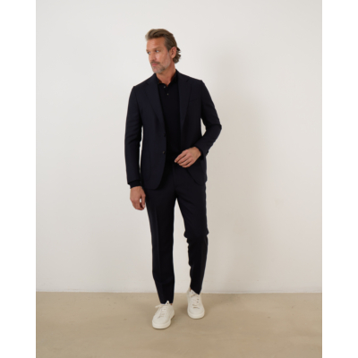 De Petrillo Single-breasted Posillipo Suit Navy