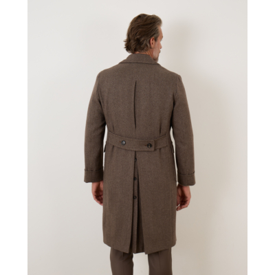 De Petrillo Zevallos Half Long Coat Brown