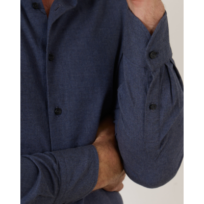 Xacus Tailor Fit Shirt Navy