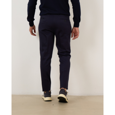 Incotex  Casual Navy Pants