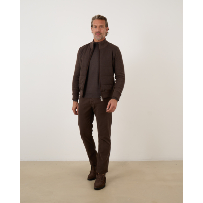 Brown Turtleneck Sweater