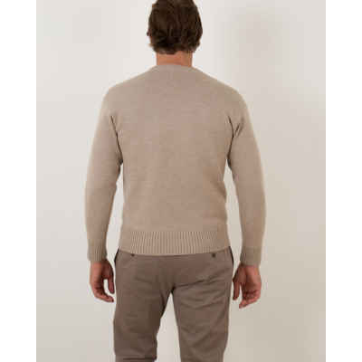 Gran Sasso Pullover round neck 018 beige
