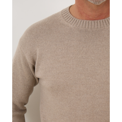 Gran Sasso Pullover round neck 018 beige