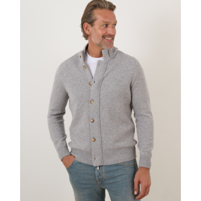 Gran Sasso Cardigan Wool Grey
