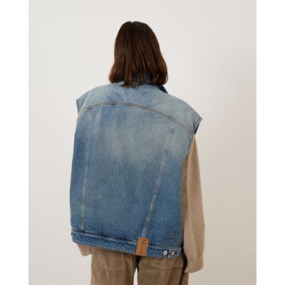 Tenue Hopper Sleeveless Jacket Blue