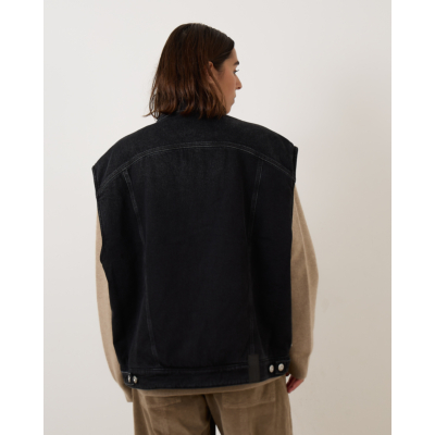 Tenue Hopper Sleeveless Jacket Black