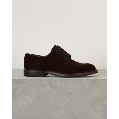 Crockett & Jones Lanrak 3 Schoen Dark Oak Suede