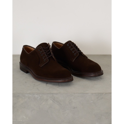 Crockett & Jones Lanrak 3 Schoen Dark Oak Suede