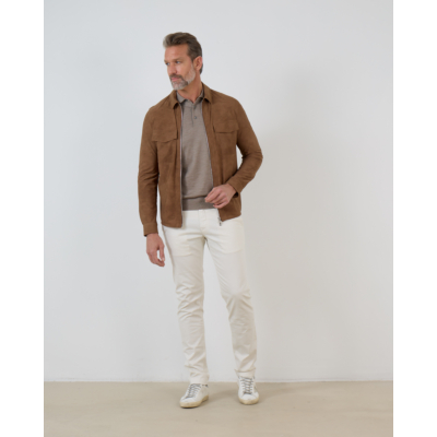 Fedeli Pullover polo 46 sand