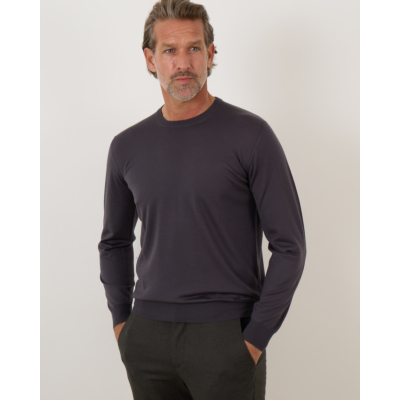 Fedeli Pullover Wool Anthracite