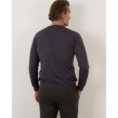 Fedeli Pullover Wool Anthracite