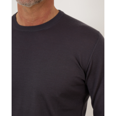 Fedeli Pullover Wool Anthracite