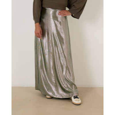 Indress Garonne skirt Zilver Groen
