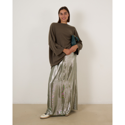 Indress Garonne skirt Zilver Groen