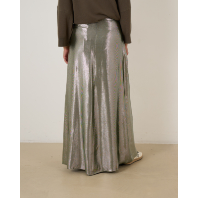 Indress Garonne skirt Zilver Groen