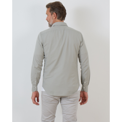 Finamore 1925 Casual shirt LM 188 beige