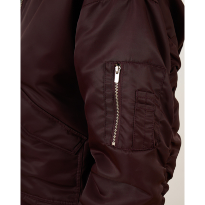 Sea Me Happy Jax Bomber Unisex Dark Brown