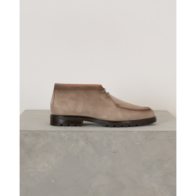 Santoni  Rock Veterschoen Taupe