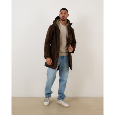 Ten-C Cyclone Parka Brown