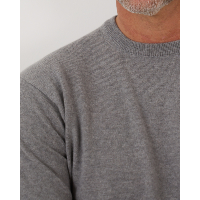 Doriani Cashmere Wool Cashmere Pullover Grey