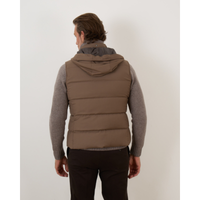 Montecore Padded Bodywarmer Tobacco Brown