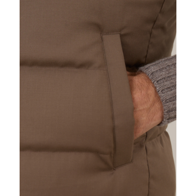 Montecore Padded Bodywarmer Tobacco Brown