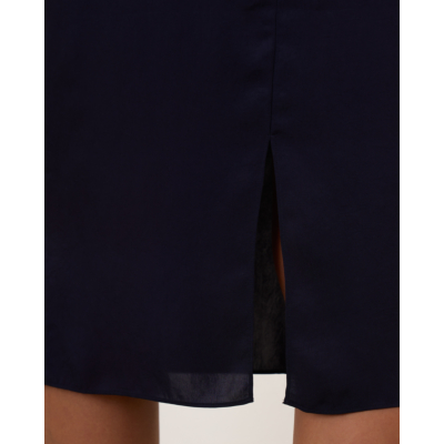 Tibi The Slip Skirt Navy