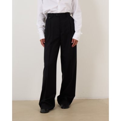 Herman Wide Leg Tall Pants Black
