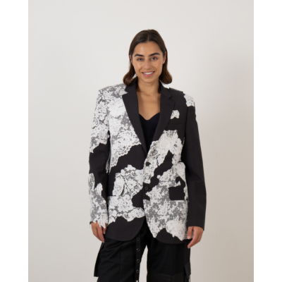 1/OFF Blazer with White Lace