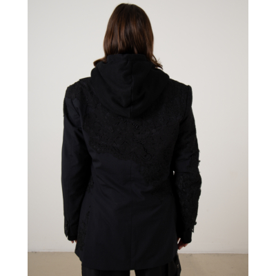1/OFF Blazer Black Lace