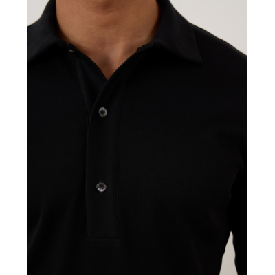 Stefan Brandt polo lm black