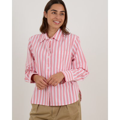 Xírena Monroe Blouse Gestreept Roze