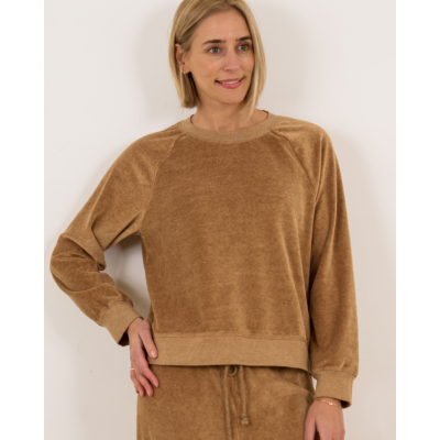 Xírena Pierre crewneck sweater bruin