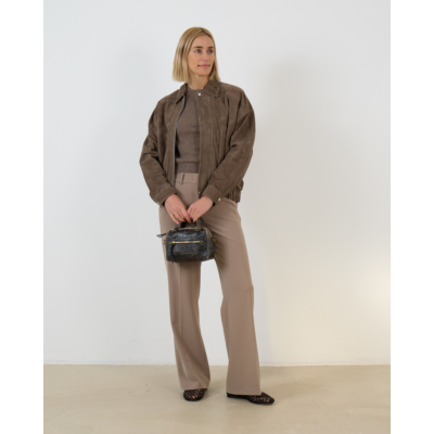 Cambio Amelie Pantalon Taupe