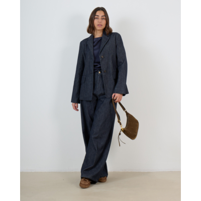 'S Max Mara  Single Breasted Denim Blazer