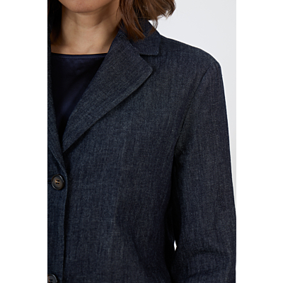 'S Max Mara  Single Breasted Denim Blazer