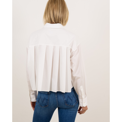 Weekend Max Mara  Cropped Blouse Optical White