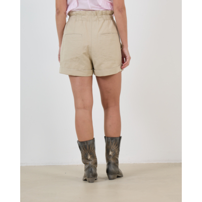 Marant Étoile Nirma Shorts met Trekkoord Beige
