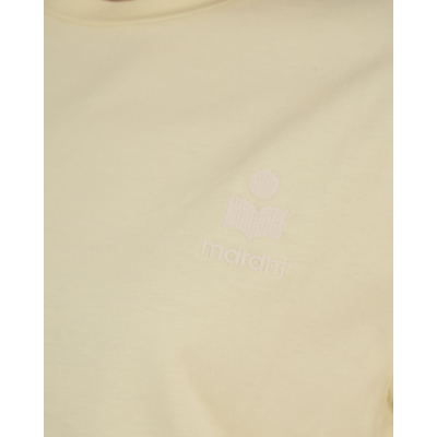 Marant Étoile t-shirt km ronde hals dames BTEC BUTTER/ECRU